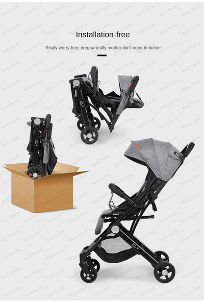 Poussette de bébé portable