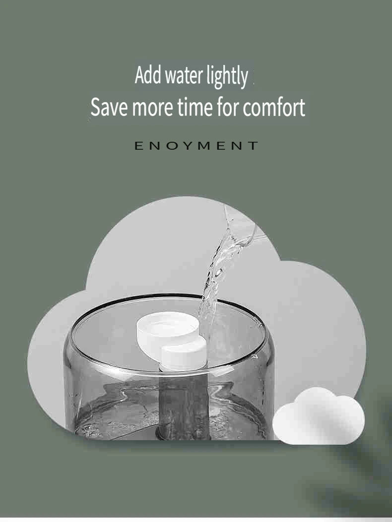 Humidificateur d'air 3L grande capacité ménage silencieux avec télécommande
