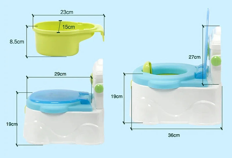 Pot bébé portable motif dessin animé