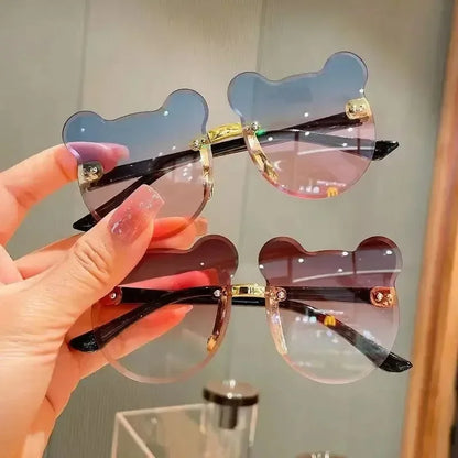 Lunettes de soleil en forme de tête d’ours pour bébé