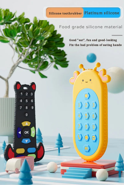 Hochet en caoutchouc souple pour bébé