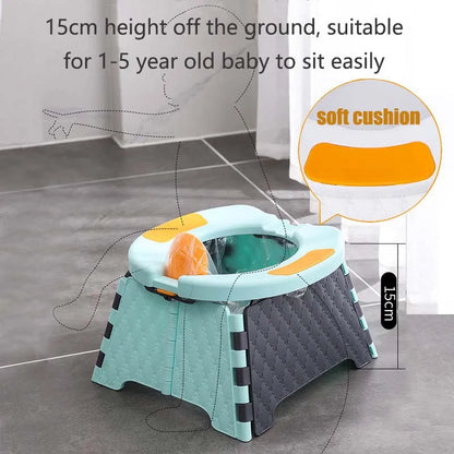 Pot d’urinoir pliable et portable pour bébé