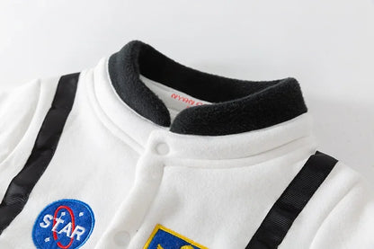 Déguisement bébé astronaute blanc body