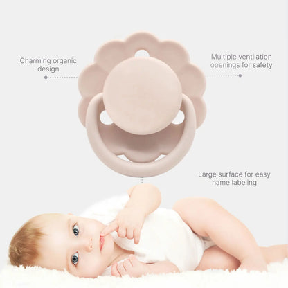 Nouvelle sucette en silicone souple pour bébé