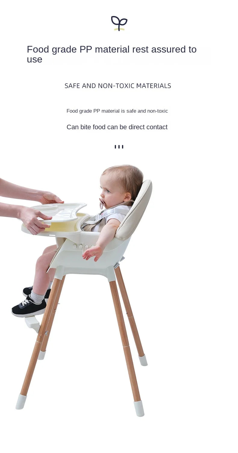 Chaise haute multifonctionnelle pour bébé
