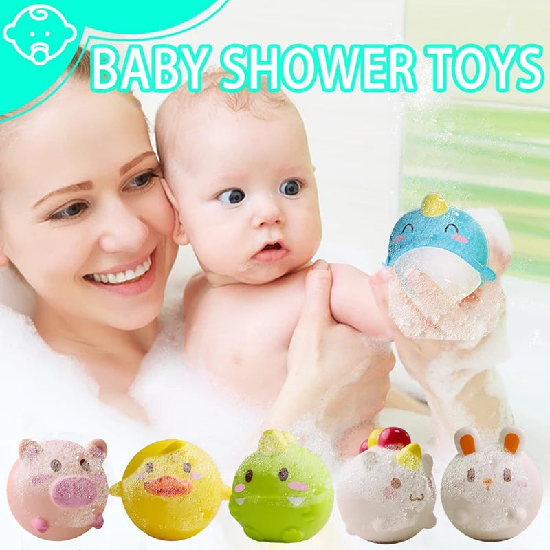 Lot de 3 ou 6 jouets de bains lumineux aléatoires