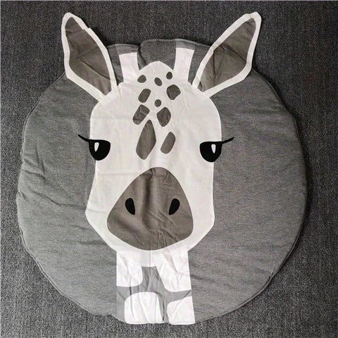 Tapis bébé à motif animal pour ramper