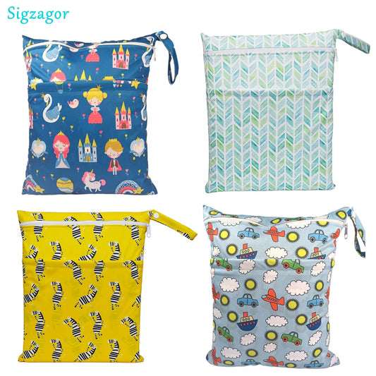 Sac imperméable pour couches grande taille
