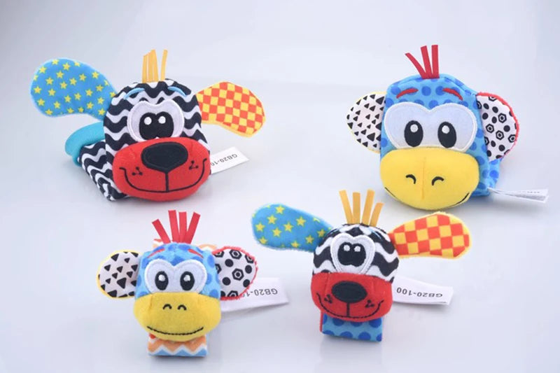 Hochet en caoutchouc souple pour bébé