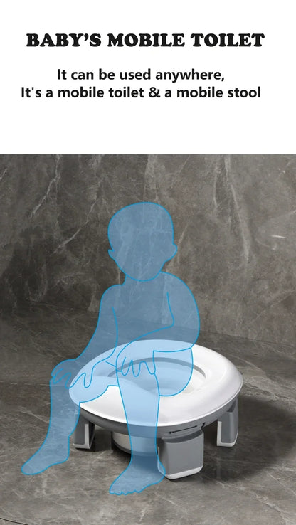 Pot portable en silicone pour bébé