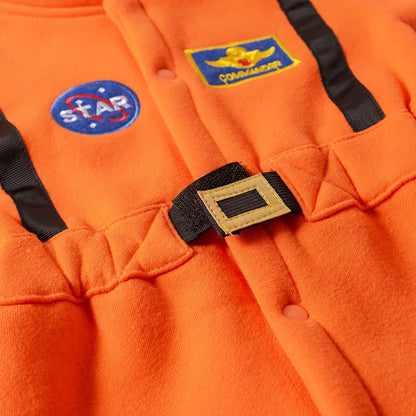Déguisement bébé astronaute orange body