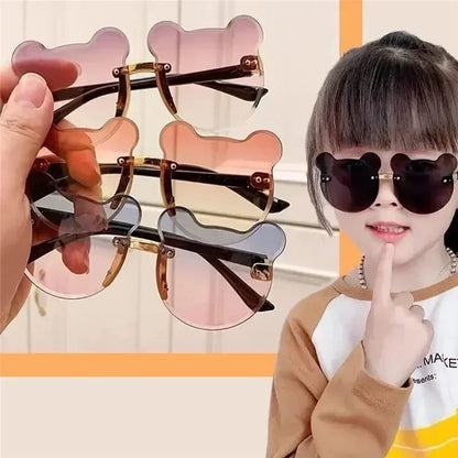 Lunettes de soleil en forme de tête d’ours pour bébé