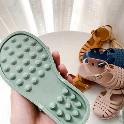 Sandales d’été en plastique pour bébé