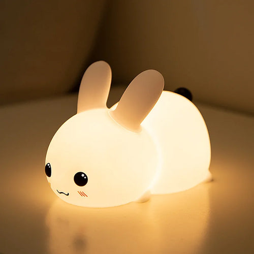 Veilleuse lapin avec télécommande