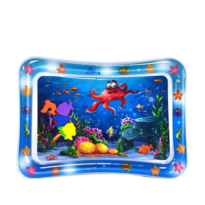 Jouet gonflable bébé tapis de jeu aquatique étoiles de mer et calamars