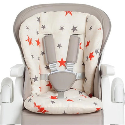 Coussin de chaise haute à joli motif pour bébé