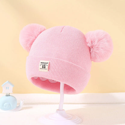 Bonnet bébé avec oreilles d'ours