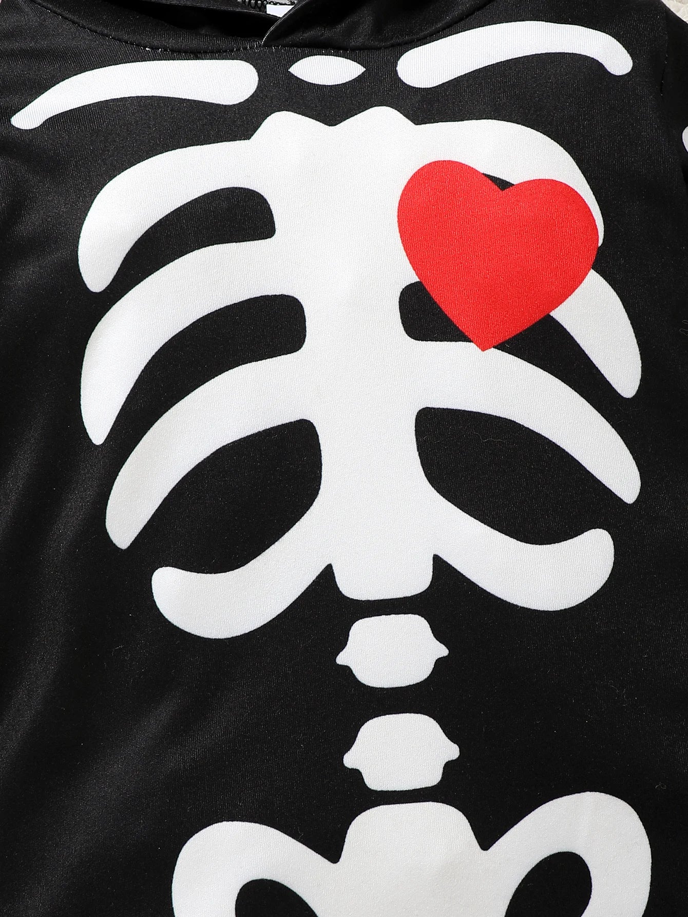 Déguisement halloween à capuche bébé garçon