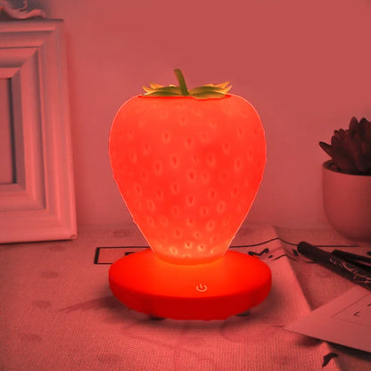 Lampe de chevet Fraise en silicone