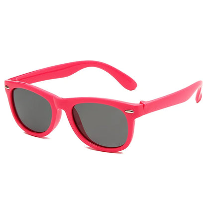 Lunettes de soleil classiques en Silicone pour enfants,