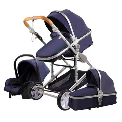 Poussette 3 en 1 pour le transport des nouveau-nés