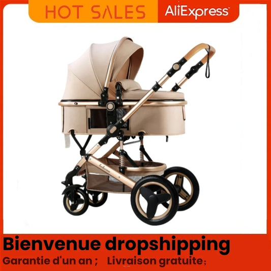 Poussette polyvalente pour bébé