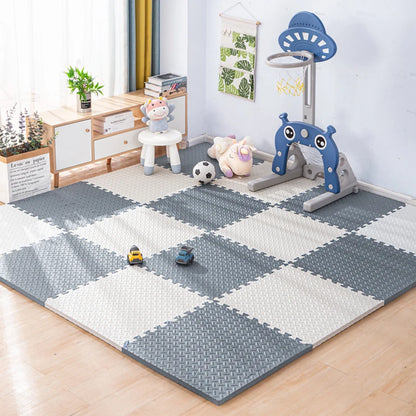 Tapis de jeu puzzle en 16 pièces pour bébé