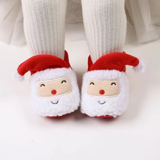 Chaussures de marche chaudes de noël pour bébés