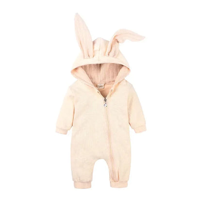 Combinaison pour bébé en forme de lapin