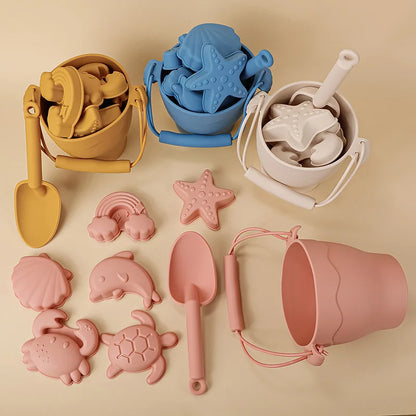 Ensemble de jouets de plage en silicone