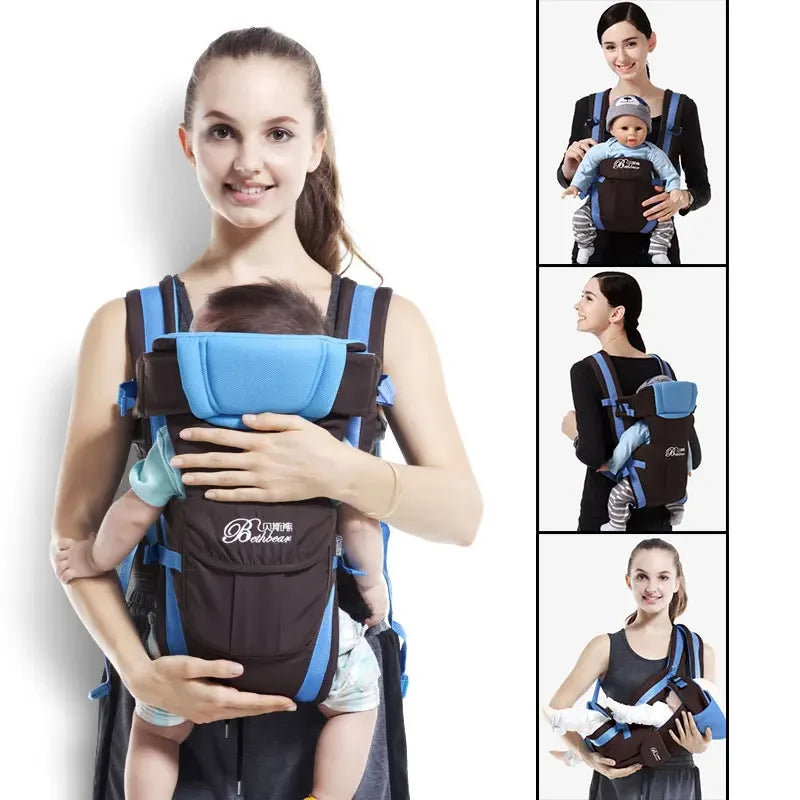 Porte-bébé ergonomique respirant