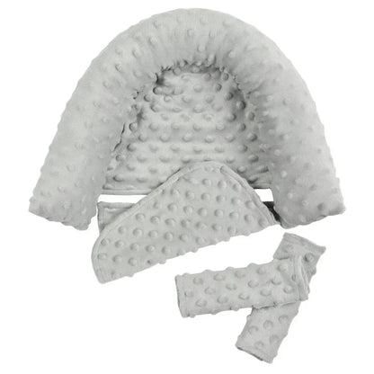 Oreiller cale tête de bébé avec ceinture