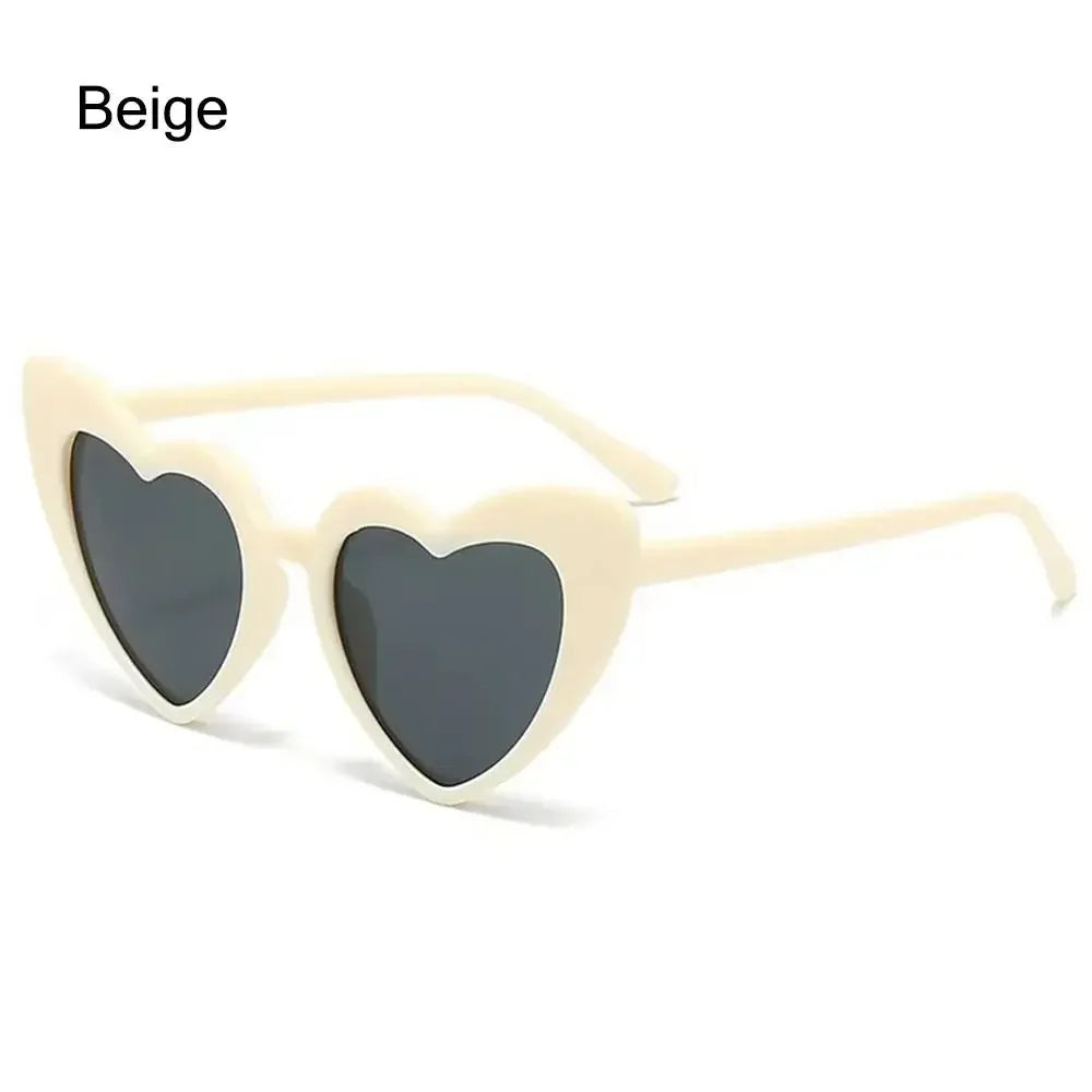 Lunettes de soleil polarisées en forme de cœur pour enfants