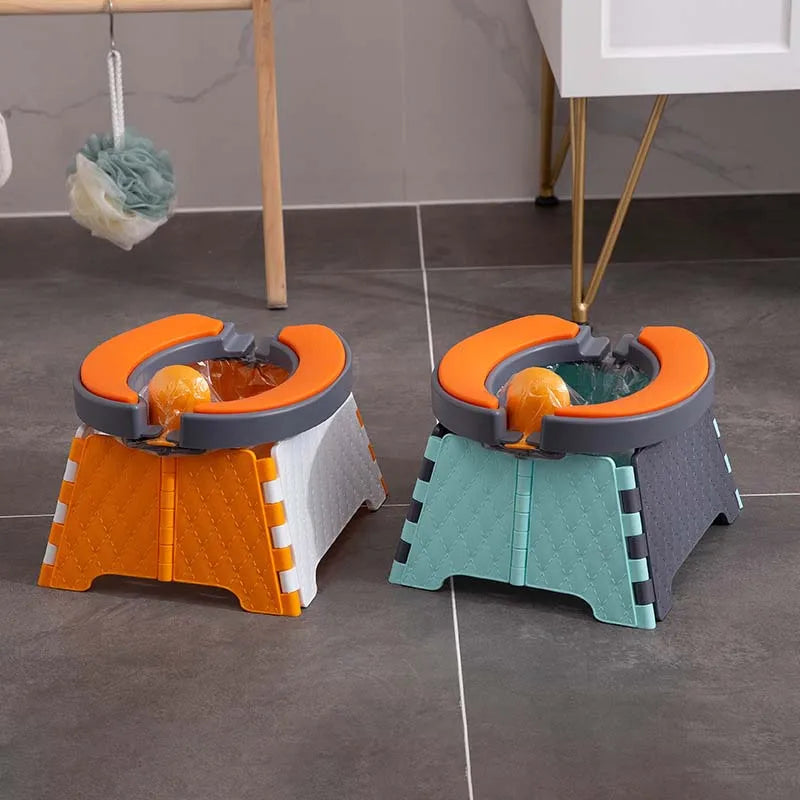 Pot d’urinoir pliable et portable pour bébé