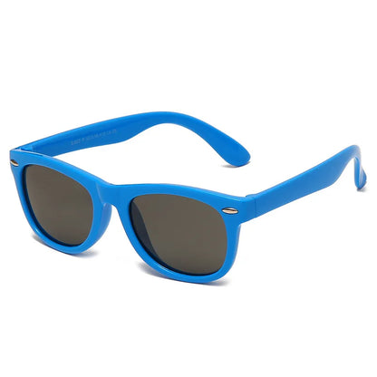 Lunettes de soleil classiques en Silicone pour enfants,