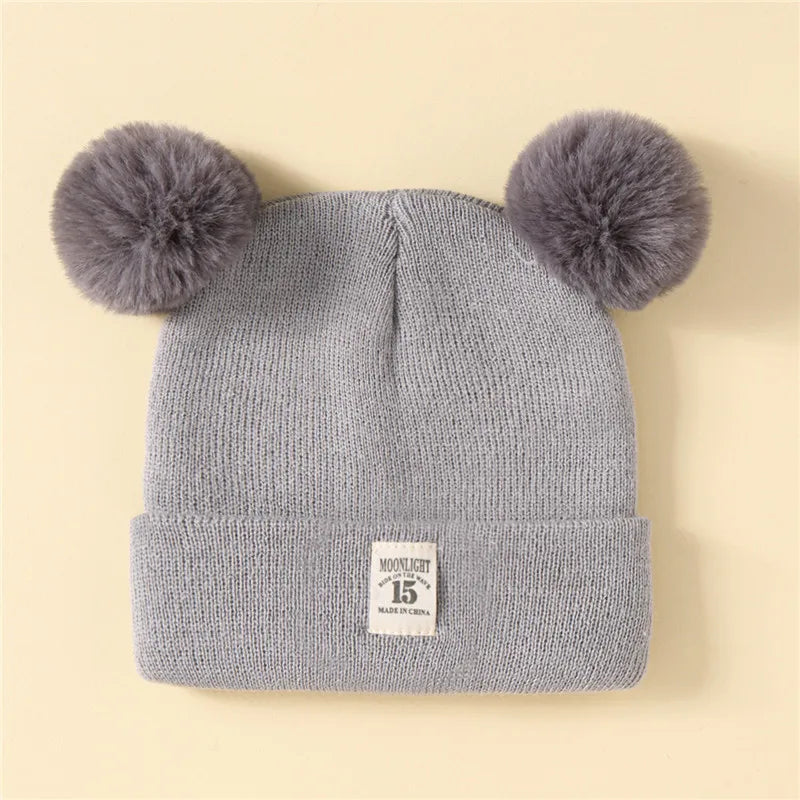 Bonnet bébé avec oreilles d'ours