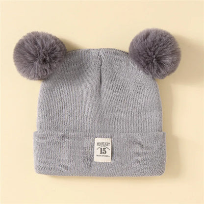 Bonnet bébé avec oreilles d'ours