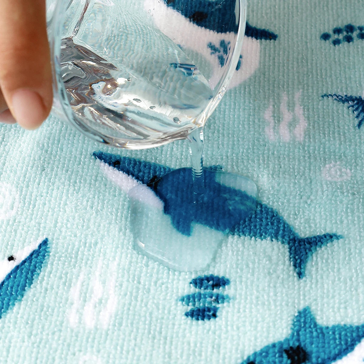 Serviette de plage à capuche pour bébé