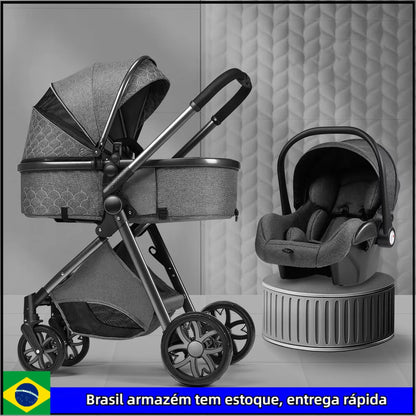 Poussette 2 en 1 pour bébé