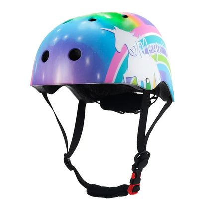 Protection de la tête pour le cyclisme motif licorne