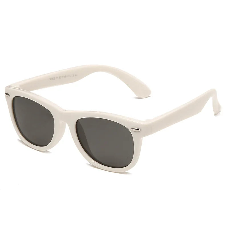 Lunettes de soleil classiques en Silicone pour enfants,