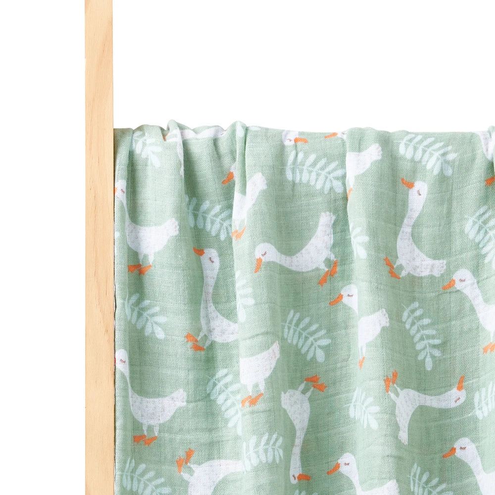 Couverture en tissu de mousseline pour bébé