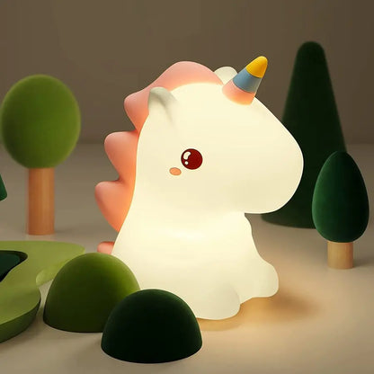 Veilleuse Licorne en silicone rechargeable
