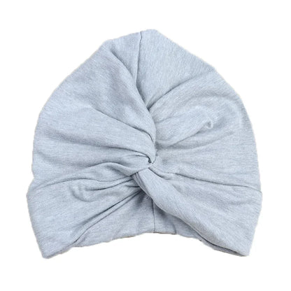 Turban en coton torsadé et noué pour bébé