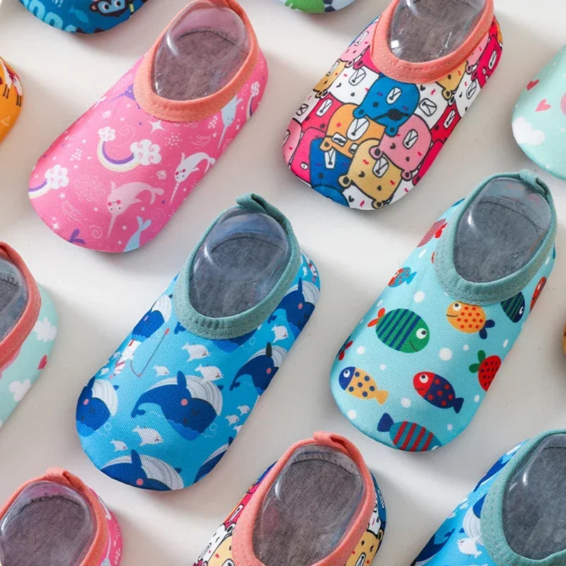 Baskets de plage en polyester pour bébé