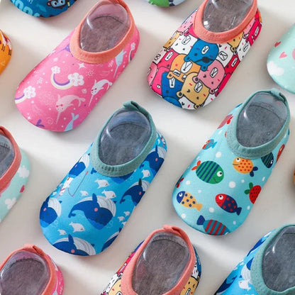 Baskets de plage en polyester pour bébé