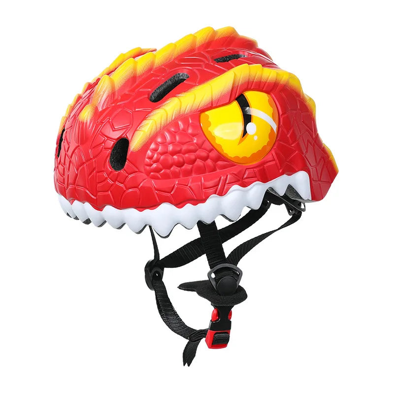 Casque vélo en forme de dinosaure pour enfants