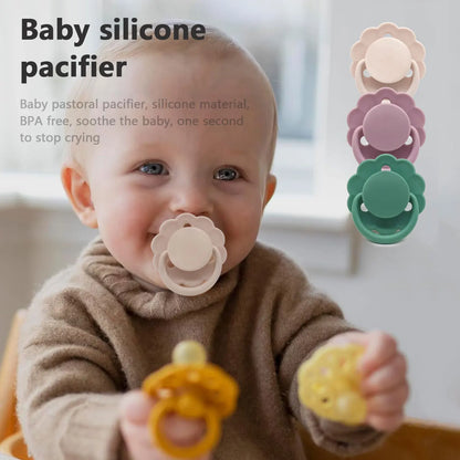Nouvelle sucette en silicone souple pour bébé