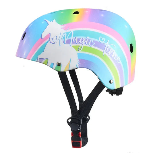 Protection de la tête pour le cyclisme motif licorne