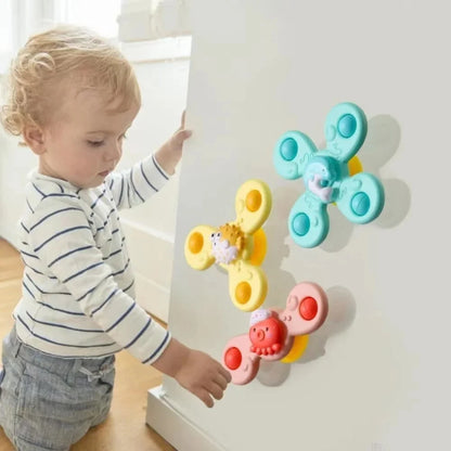 Lot de 3 Jouets de bain à motif d’animaux pour bébé